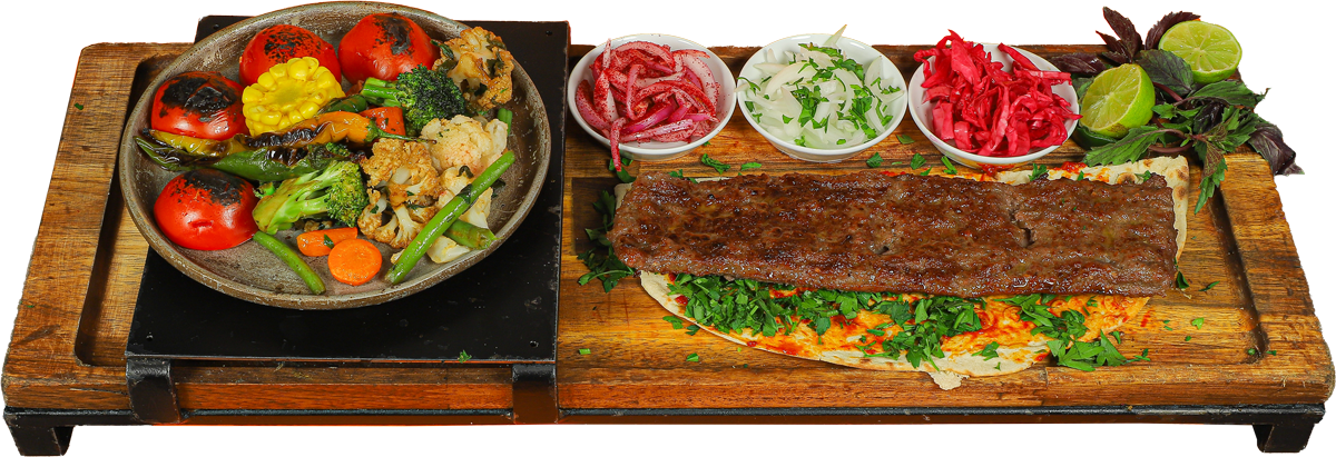 کباب سه سیخ سنقری