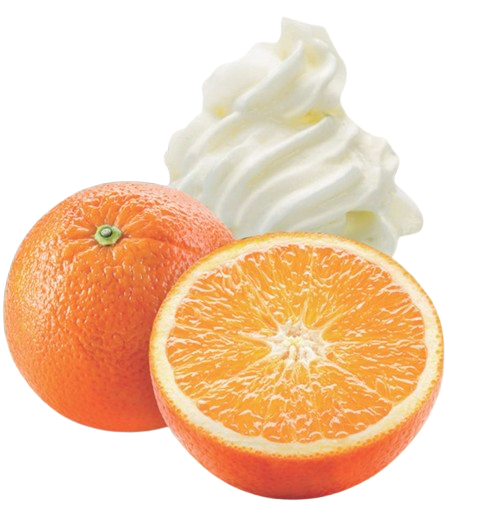 قلیان پرتقال خامه