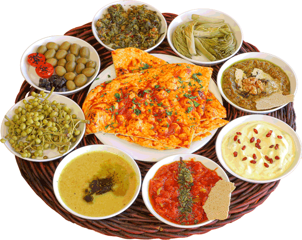 سینی مزه کردی ونوشک / vanoshk